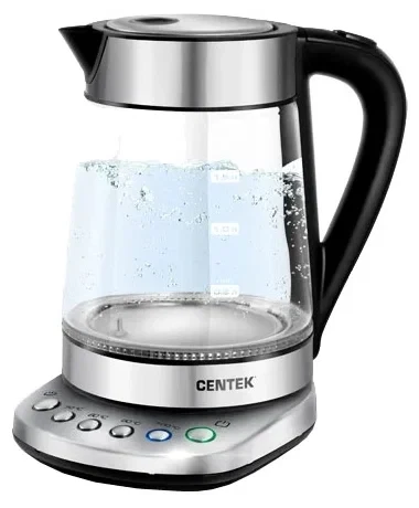 Електрочайник з підсвічуванням Sokany SK-09003 Electric Kettle 2200W 1,7l прозорий чайник